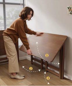 Bàn học, bàn làm việc gấp gọn siêu mỏng (chưa ghế)