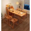 Bàn ăn gấp gọn cánh mây nhỏ VBG05 - Bàn gấp gọn gỗ sồi (chưa ghế)