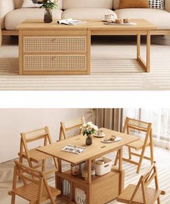 Bàn trà tích hợp bàn ăn VBG02