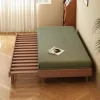 Sofa giường rút gọn gỗ sồi VBG02 (Chưa Nệm)