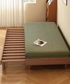 Sofa giường rút gọn gỗ sồi VBG02 (Chưa Nệm)