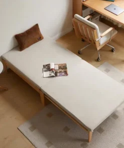 Sofa giường rút gọn gỗ sồi VBG06 (Chưa Nệm)