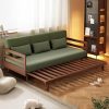 Sofa giường rút gọn gỗ sồi VBG22 (Chưa Nệm)