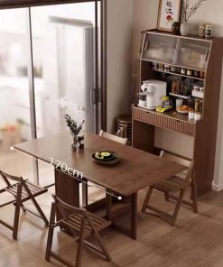 Hệ Tủ Bếp Kết Hợp Bàn Ăn Gấp Gọn VBG10