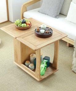 Bàn trà gấp gọn bánh xe VBG10 (chưa ghế)