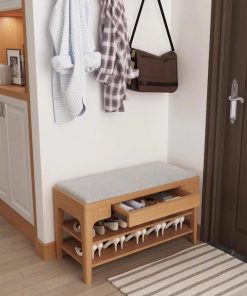 Ghế Đẩu Thay Giày Tích Hợp kệ Để Giày Dép Đa Năng