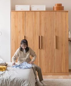 Tủ Quần Áo Gỗ Sồi VBG02